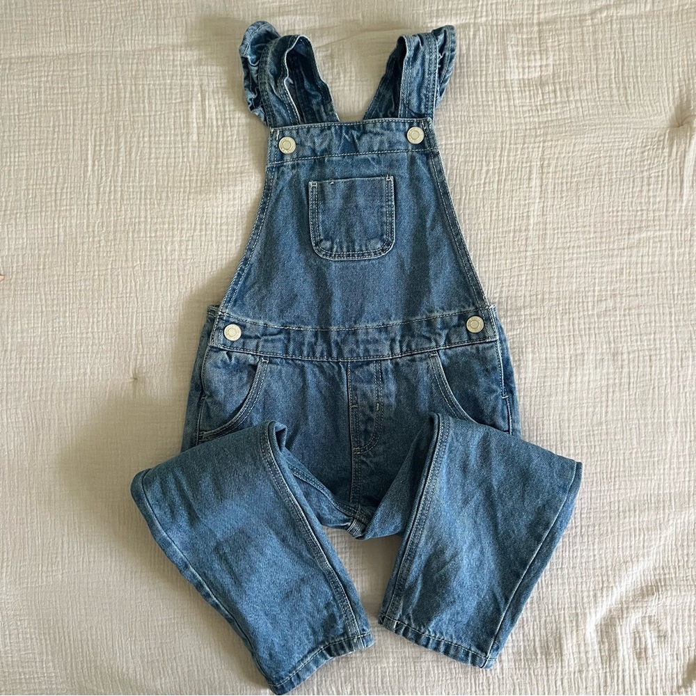Mango kids denim overalls